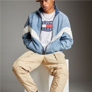 BDG meadowland Denim track jacket medium